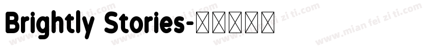 Brightly Stories字体转换